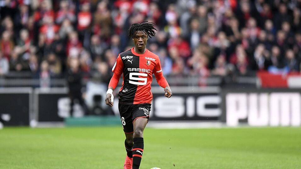 Eduardo Camavinga (17, Stade Rennes) soll ab dem Sommer die wackelige Defensive des BVB verstärken.
