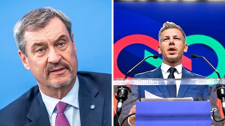 Nach dem Erfolg Magyars soll nun die auf Eis gelegte bayerisch-ungarische Regierungskommission reaktiviert werden. Ministerpräsident Markus Söder (l.) telefonierte dazu noch am Wahlabend mit dem neuen ungarischen Regierungschef. Nach dem Erfolg Magyars soll nun die auf Eis gelegte bayerisch-ungarische Regierungskommission reaktiviert werden. Ministerpräsident Markus Söder (l.) telefonierte dazu noch am Wahlabend mit dem neuen ungarischen Regierungschef.