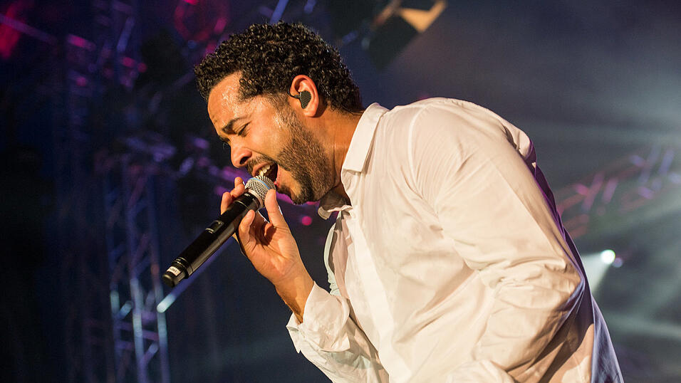 Der letzte Gig des Abends am Samstag: Adel Tawil. Foto: Mathias Adam