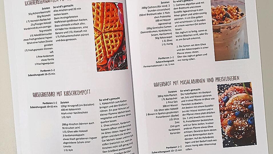 Ein Blick ins Buch - zum Thema Frühstück
