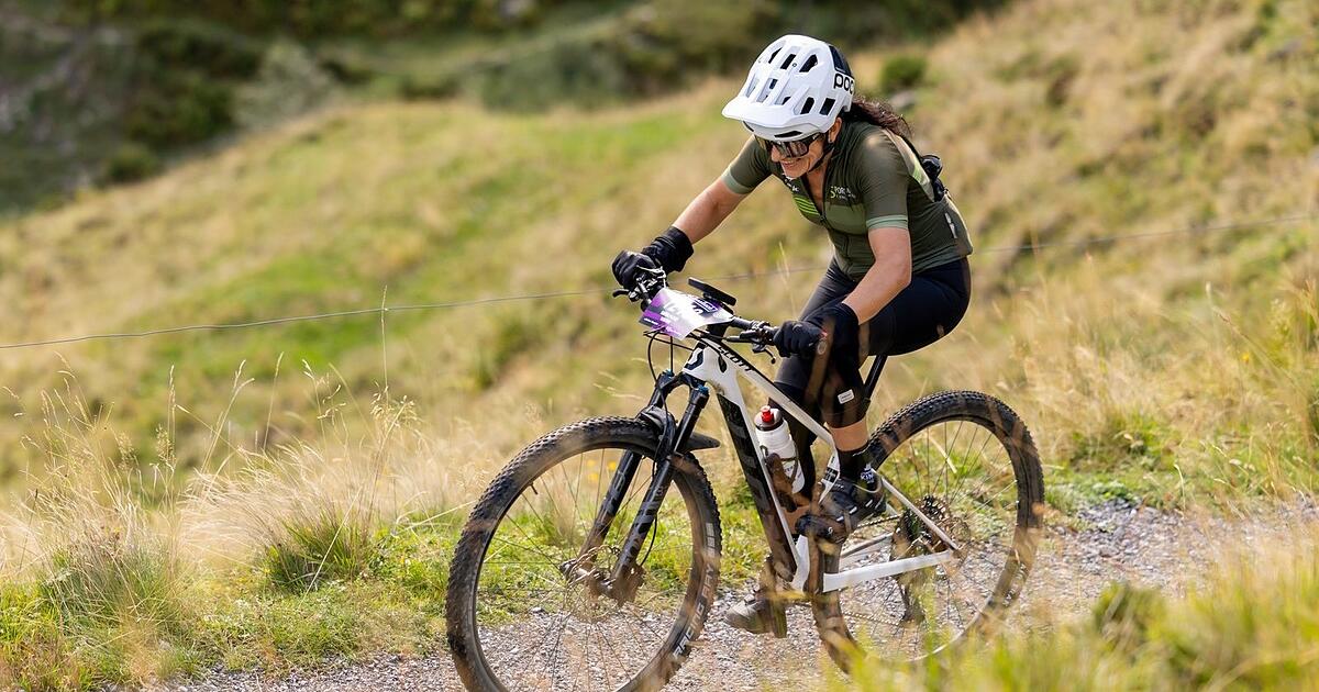 Sandra Pacher from Bogen is the world champion in amateur mountain biking