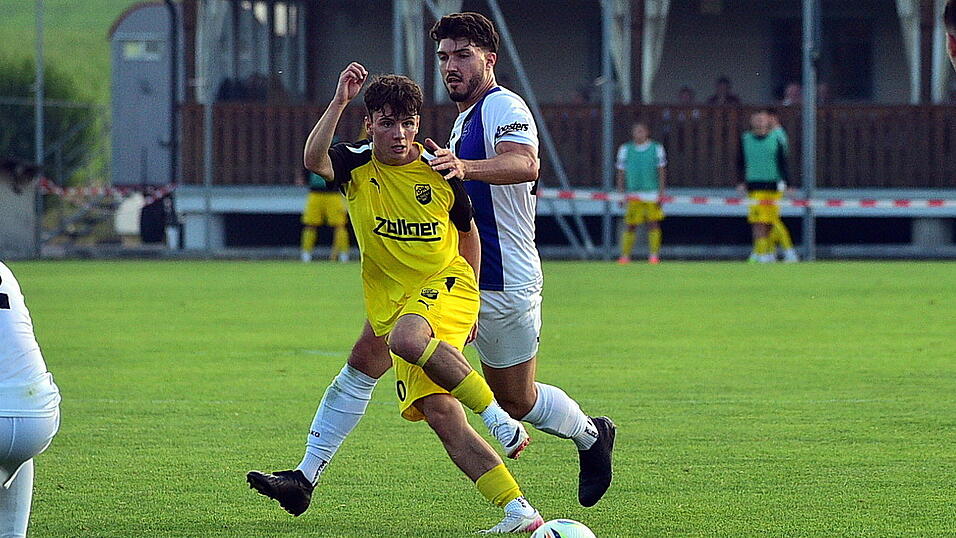 1:0-Torschütze Nik Leipold. Foto: dme
