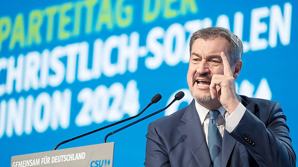 CSU-Chef Markus Söder hat eine Koalition mit den Grünen auf Bundesebene erneut abgelehnt.