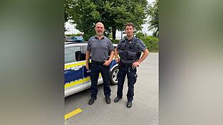 Gemeinsam auf der Autobahn unterwegs: Bauer und Seidl (r.).