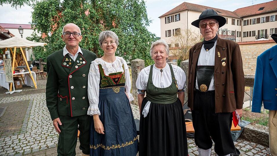 Beim Tag der Franken stand Tracht hoch im Kurs.