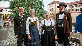 Beim Tag der Franken stand Tracht hoch im Kurs. Beim Tag der Franken stand Tracht hoch im Kurs.