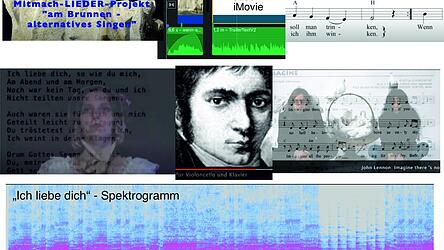 Lieder und Gedichte - im Teaser vereint.