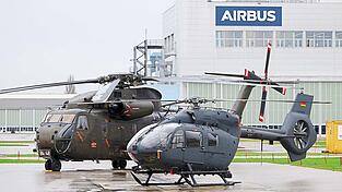 Zivile Unternehmen sollen als Zulieferer die Rüstungsproduktion in Deutschland erhöhen - wie etwa von Airbus Helicopters. Die Regierung setzt dafür auf eine neue Plattform.