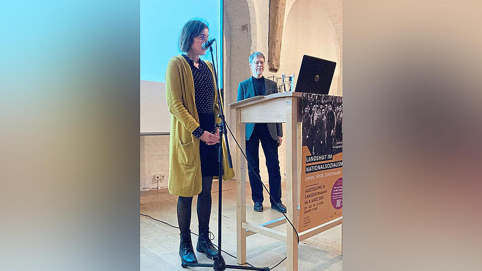 Doris Danzer und Max Tewes von den st&auml;dtischen Museen