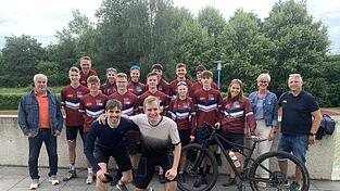 Die Gruppe vor der Abfahrt in Furth.