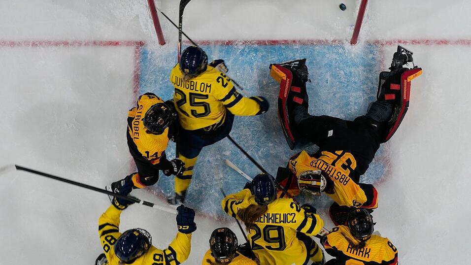 Die Schwedinnen waren zum Olympia-Start f&uuml;r Deutschland zu stark.