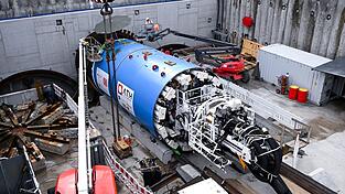 Die Tunnelbohrmaschine soll sich von der Donnersbergerbrücke in Richtung Marienhof graben. Die Tunnelbohrmaschine soll sich von der Donnersbergerbrücke in Richtung Marienhof graben.