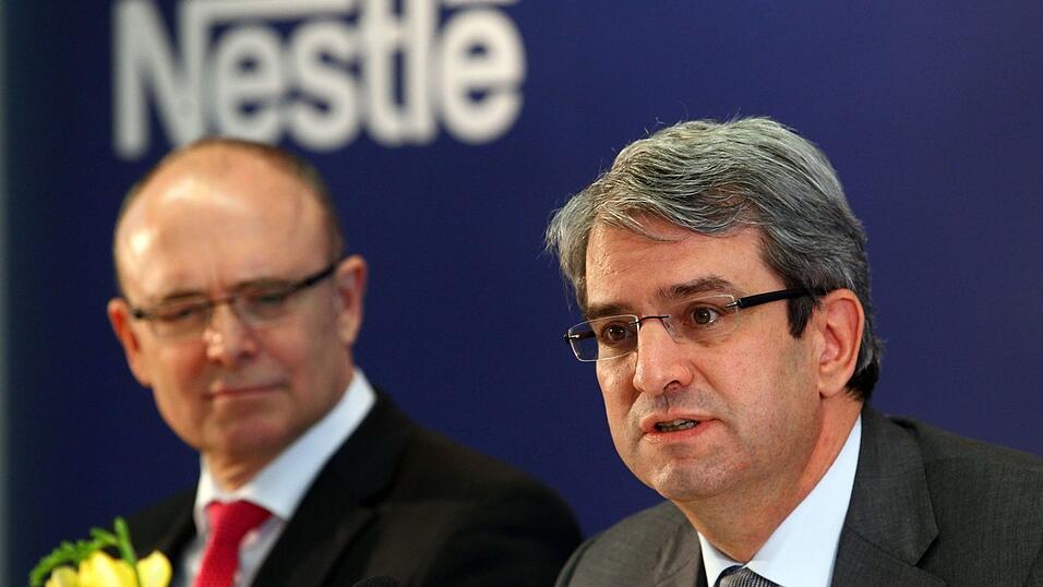 Nestlé trennt sich von seinem Vorstandschef Laurent Freixe - hier auf einer Pressekonferenz von 2012 Nestlé trennt sich von seinem Vorstandschef Laurent Freixe - hier auf einer Pressekonferenz von 2012