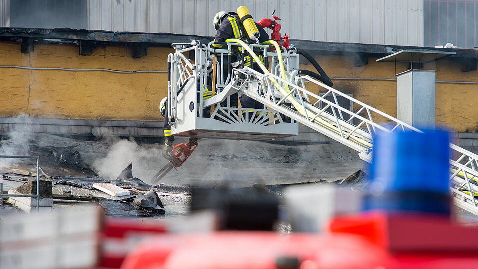 Bei dem Brand in der Irlbacher Schlossbrauerei entstand ein Millionenschaden. Foto: Mathias Adam