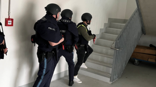 Die Übung zu lebensbedrohlichen Einsatzlagen der PI Regensburg Nord