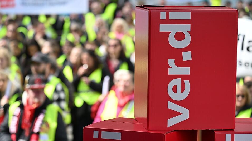 Verdi hatte bundesweit zu Warnstreiks im Handel aufgerufen.