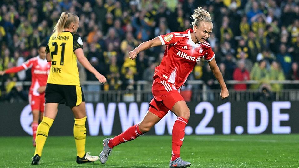 Doppel-Torschützin gegen den BVB: Bayern-Spielerin Pernille Harder