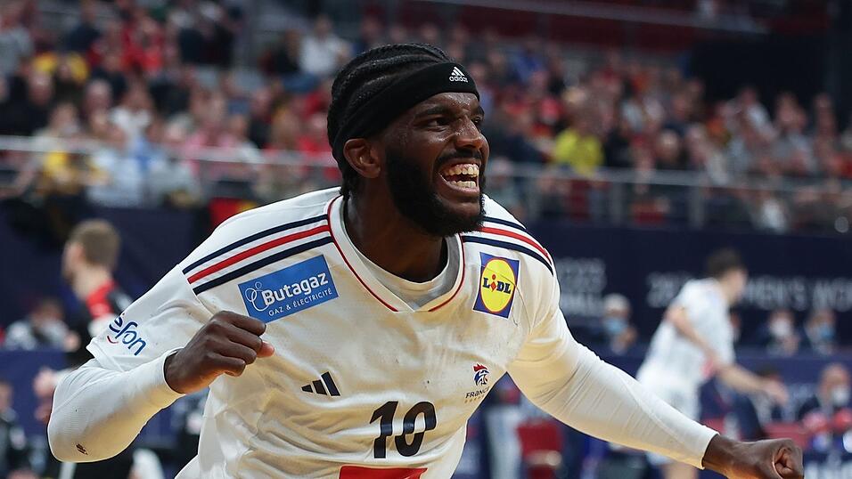 Der franz&ouml;sische Handball-Nationalspieler Dika Mem spielt bald f&uuml;r Berlin. (Archivbild)
