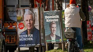 Reiter muss nach einem f&uuml;r ihn entt&auml;uschenden ersten Wahlgang in die Stichwahl gegen Gr&uuml;nen-Kandidat Krause.