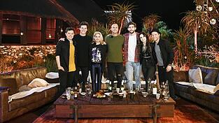 Michael Patrick Kelly, Wincent Weiss, Jeanette Biedermann, Milow, Alvaro Soler, Jennifer Haben und Johannes Oerding (von links) bestreiten die neue Staffel 'Sing meinen Song'