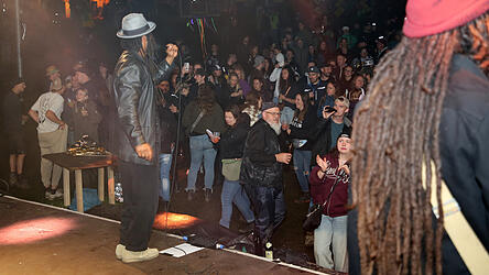 Der Reggae kam mit. „Unlimited Culture“ zum Labertalfestival.