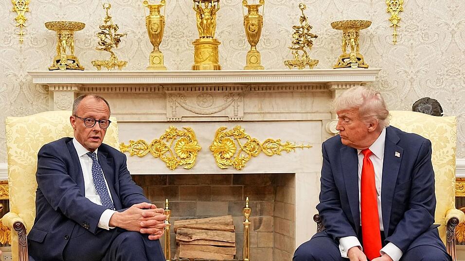 Merz kennt das Oval Office im Wei&szlig;en Haus bereits. (Archivbild)