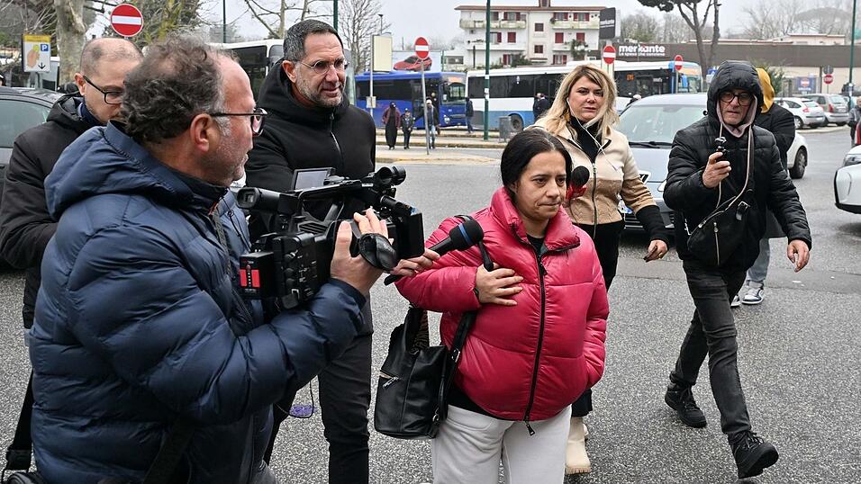 Die Mutter des Jungen, Patrizia Mercolino, war oft im Krankenhaus zu Besuch.
