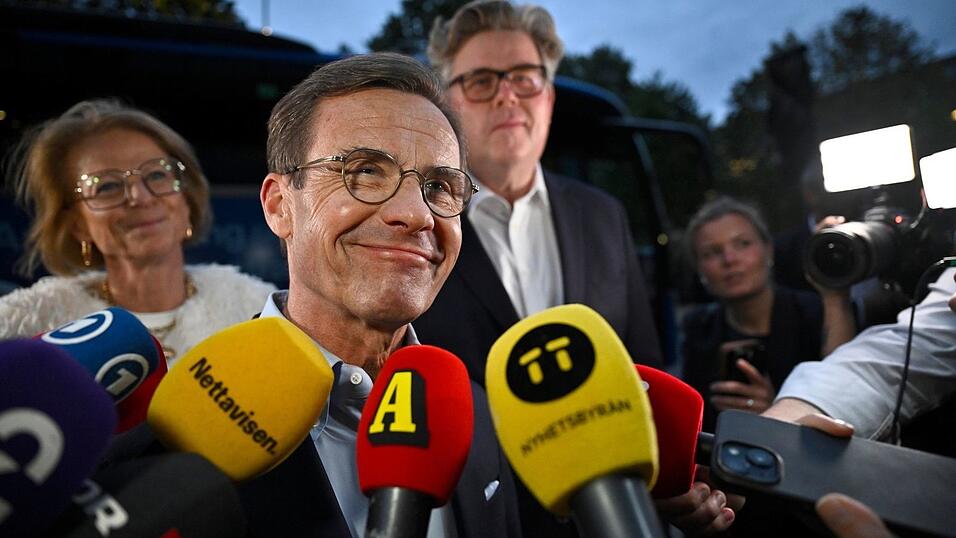 Der schwedische Ministerpräsident Ulf Kristersson hat noch Chancen, sein Amt zu behalten. Der schwedische Ministerpräsident Ulf Kristersson hat noch Chancen, sein Amt zu behalten.