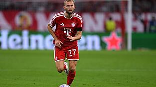 Konrad Laimer fehlt den Bayern im Spiel gegen den FC Augsburg. (Archivbild) Konrad Laimer fehlt den Bayern im Spiel gegen den FC Augsburg. (Archivbild)