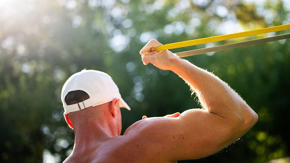 Aus den Muskeln das Maximum holen: Manch einer spricht dann von &laquo;Gymmaxxing&raquo;. (Symbolbild)