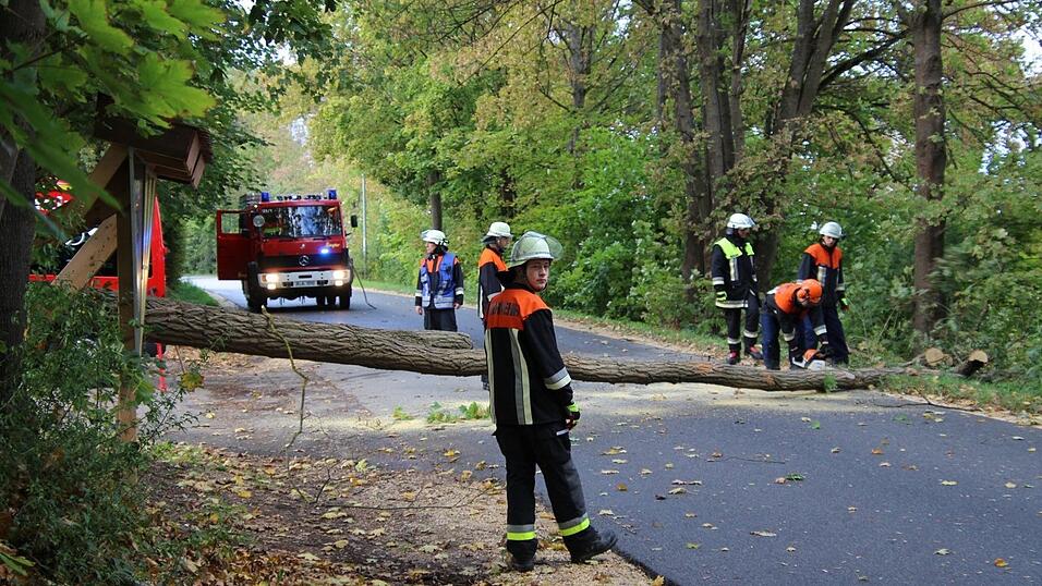 So wütete Sturmtief 'Fabienne' am Sonntag in der Oberpfalz. Zugausfälle, umgestürzte Bäume und sogar eine meterlange Kirchweihbaumspitze, die auf das Dach eines Festzeltes krachte. So wütete Sturmtief 'Fabienne' am Sonntag in der Oberpfalz. Zugausfälle, umgestürzte Bäume und sogar eine meterlange Kirchweihbaumspitze, die auf das Dach eines Festzeltes krachte.