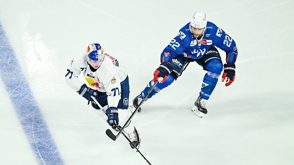 Ohne Adam Brooks (l) fehlt dem EHC Red Bull München ein Topstürmer. (Archivbild) Ohne Adam Brooks (l) fehlt dem EHC Red Bull München ein Topstürmer. (Archivbild)
