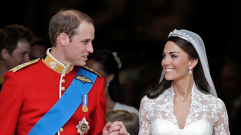 Kate und William heirateten im Jahr 2011. (Archivbild) Kate und William heirateten im Jahr 2011. (Archivbild)