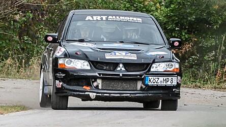 Ein &uuml;berragendes Ergebnis erreichten die MSCler in ihrer ersten kompletten Saison mit dem neuen allradgetriebenen Mitsubishi EVO 8 in der seriennahen Klasse NC6.