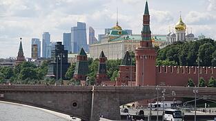 Im Kreml in Moskau kommt die Aussetzung der US-Militärhilfe für die Ukraine gut an. (Archivbild)