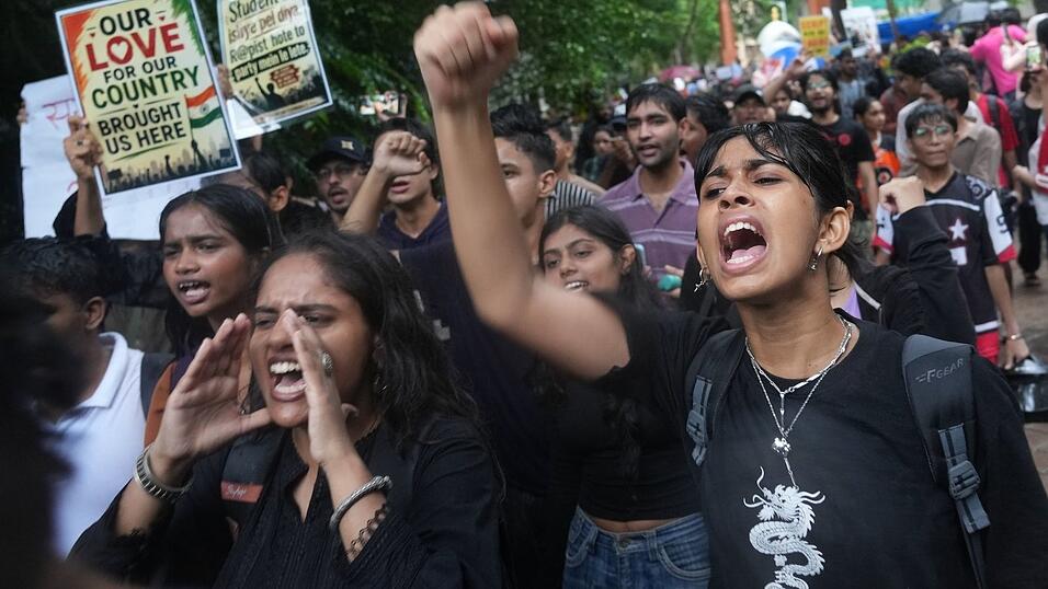 Die junge Protestbewegung entwickelt sich nach Einschätzung von Beobachtern zu einer großen Herausforderung für die Regierung von Premierminister Narendra Modi. (Archivbild) Die junge Protestbewegung entwickelt sich nach Einschätzung von Beobachtern zu einer großen Herausforderung für die Regierung von Premierminister Narendra Modi. (Archivbild)