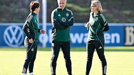 Christian W&uuml;ck (Mitte): H&auml;rteste in Karlsruhe gegen Australien.