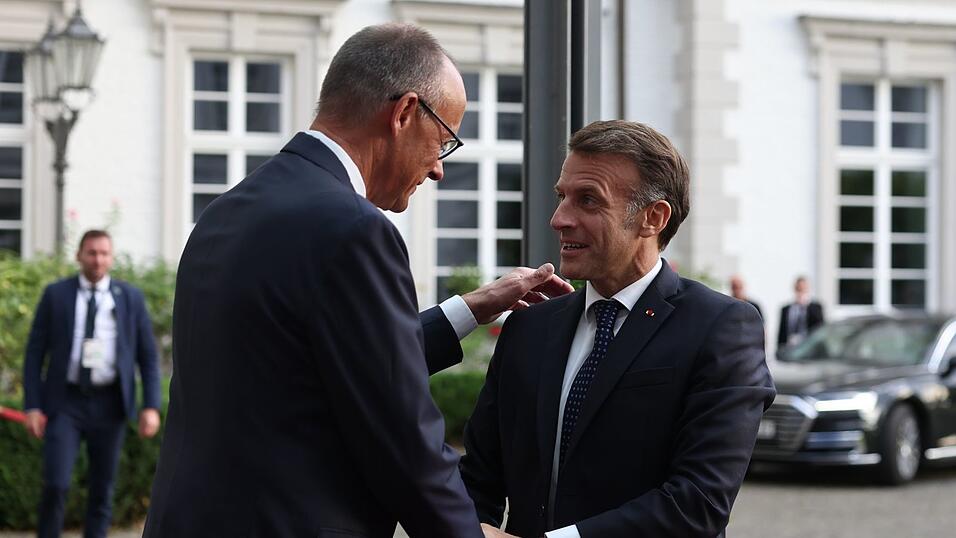 Merz und Macron haben am Abend das Regierungstreffen vorbereitet. Merz und Macron haben am Abend das Regierungstreffen vorbereitet.