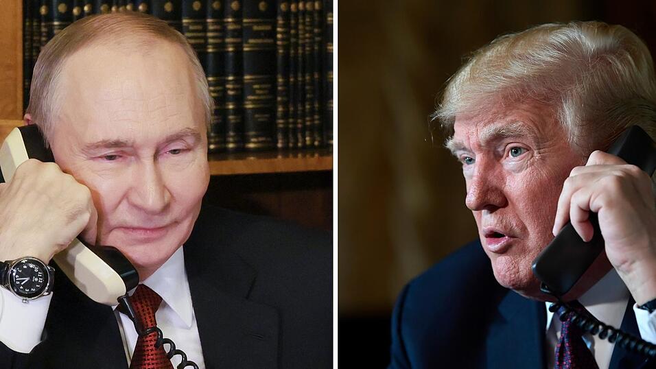 US-Präsident Donald Trump (r.) hat nach einem Telefongespräch mit Kremlchef Wladimir Putin eine Vereinbarung zur Lieferung von Hunderttausenden Tonnen Diesel aus Russland verkündet. US-Präsident Donald Trump (r.) hat nach einem Telefongespräch mit Kremlchef Wladimir Putin eine Vereinbarung zur Lieferung von Hunderttausenden Tonnen Diesel aus Russland verkündet.