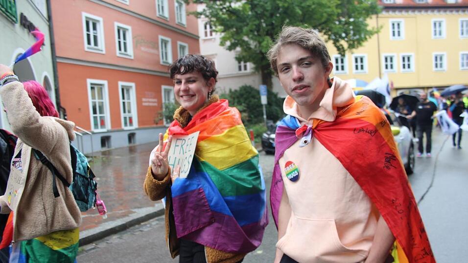 In Landshut fand am Samstag der Christopher Street Day statt.