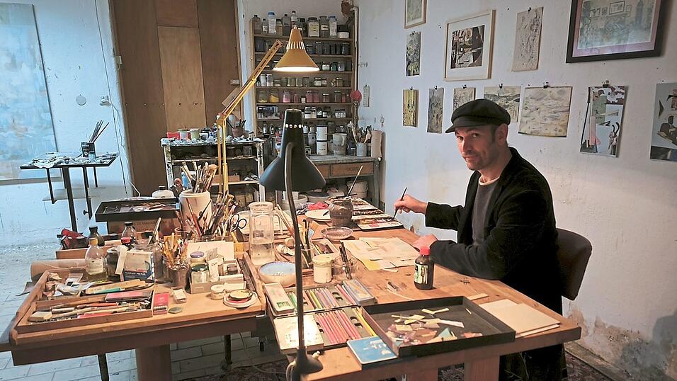 Georg Fuchssteiner ist frei: in seiner Sprache, seinen Gedanken und seiner Kunst.