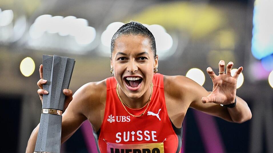 Siegerin über 800 Meter: Die Schweizerin Audrey Werro. Siegerin über 800 Meter: Die Schweizerin Audrey Werro.