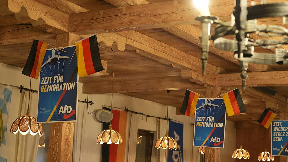 Im Gasthaus Neumeier finden immer wieder mal AfD-Veranstaltungen statt, sagte Lars Pohl. Im Gasthaus Neumeier finden immer wieder mal AfD-Veranstaltungen statt, sagte Lars Pohl.