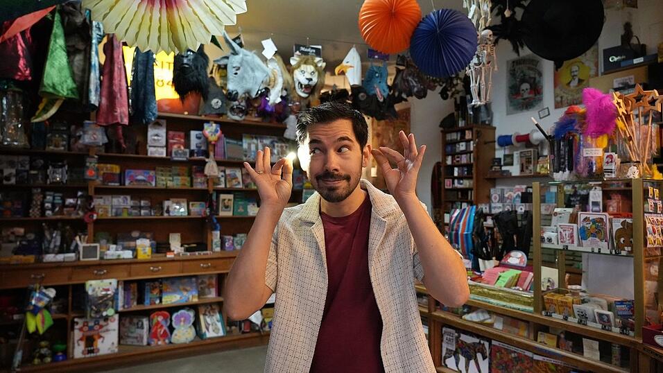 Alexander Merk erfindet auch einige Zaubertricks.