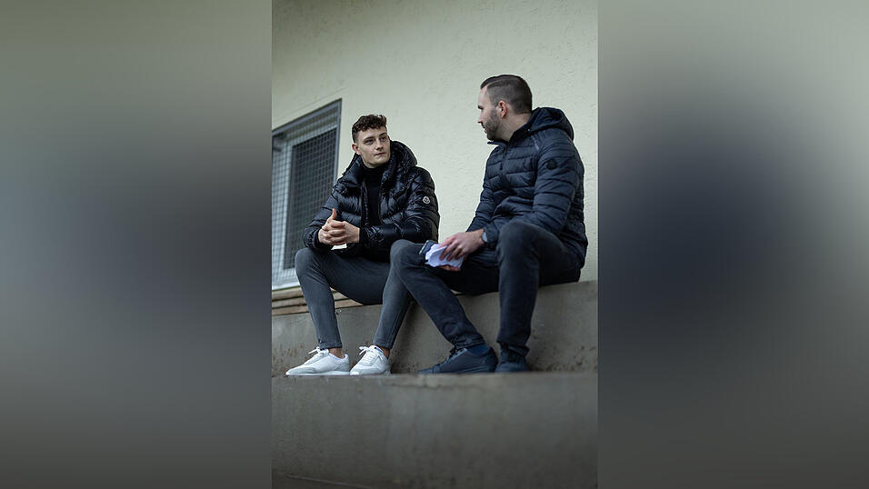 Eric Martel im Gespr&auml;ch mit unserem Sportredakteur Stefan Wimberger.&nbsp;