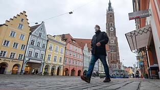Die Altstadt von Landshut - Geschäfte in den Fußgängerzonen und Einkaufszentren stehen bundesweit vor großen Problemen. Leerstände schmälern die Attraktivität der Einkaufsstraßen und der Internethandel macht Konkurrenz.