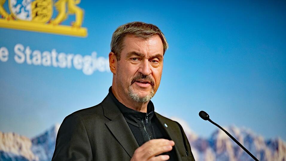 Ministerpr&auml;sident S&ouml;der w&auml;hlt zum Jahreswechsel nachdenkliche Worte. (Archivbild)