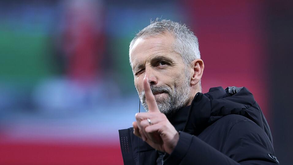 Trainer Marco Rose steht in der Kritik aufgrund der mäßigen Leipziger Saison.