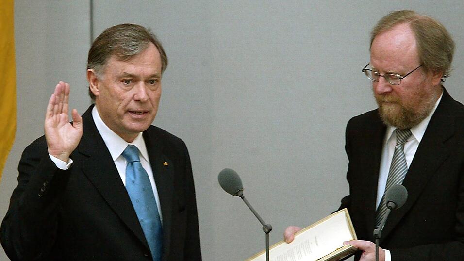 Zum ersten Mal wurde K&ouml;hler 2004 zum Bundespr&auml;sidenten gew&auml;hlt.
