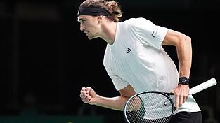 Alexander Zverev darf über einen Viertelfinal-Sieg im Davis Cup jubeln.